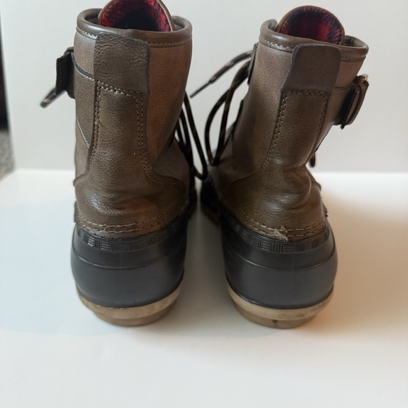 Maurices Jade Women's Lace-Up Duck Boots - Brown, Size 9.5 - Picture 4 of 6